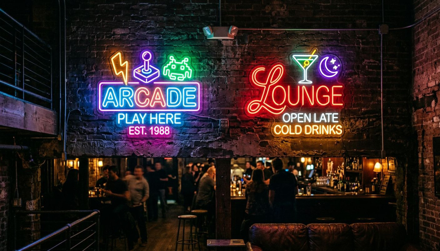 Comment choisir entre un néon texte et un néon logo pour votre décoration ?