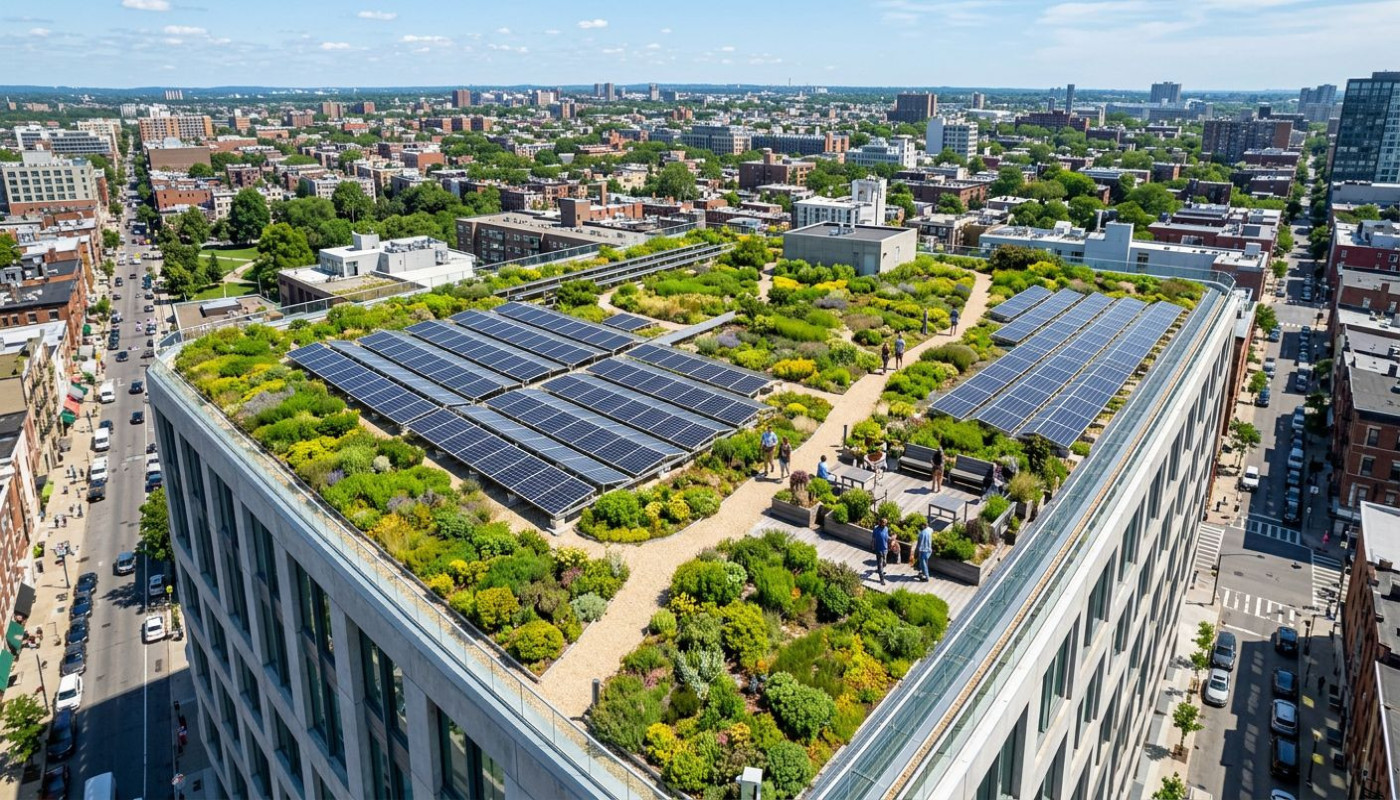 Les avantages écologiques des toitures durables