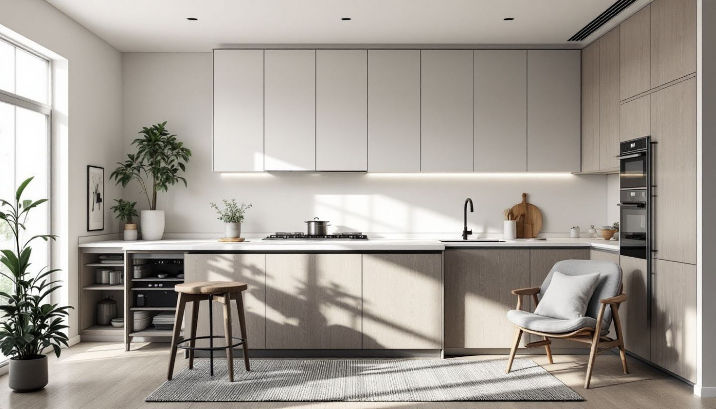 Optimisation de l'espace et design moderne : tendances en agencement de cuisine ?